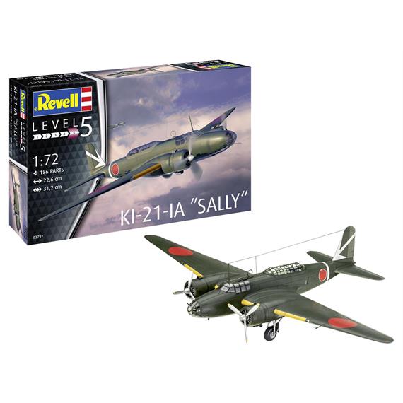 Revell 03797 Mitsubishi Ki-21 'Sally' - Massstab 1:72