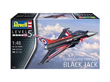 Revell 03820 Eurofighter Typhoon „Black Jack“ - Bausatz - Maßstab 1:48