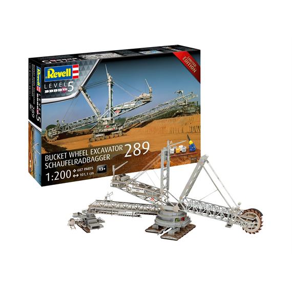 Revell 05685 Geschenkset Schaufelradbaggger 289, 1:200