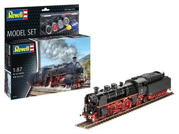 Revell 62167 Model Set Schnellzuglokomotive BR18505 mit Tender - Massstab 1:87