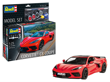 Revell 67714 Model Set Corvette® C8 Coupé - Massstab 1:25