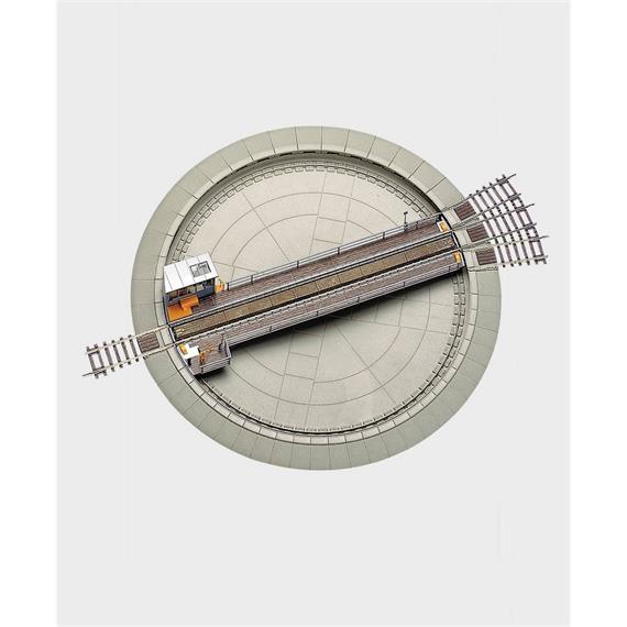 Roco 42615 ROCO LINE-Drehscheibe mit Elektroantrieb und Steuergerät - H0 (1:87)