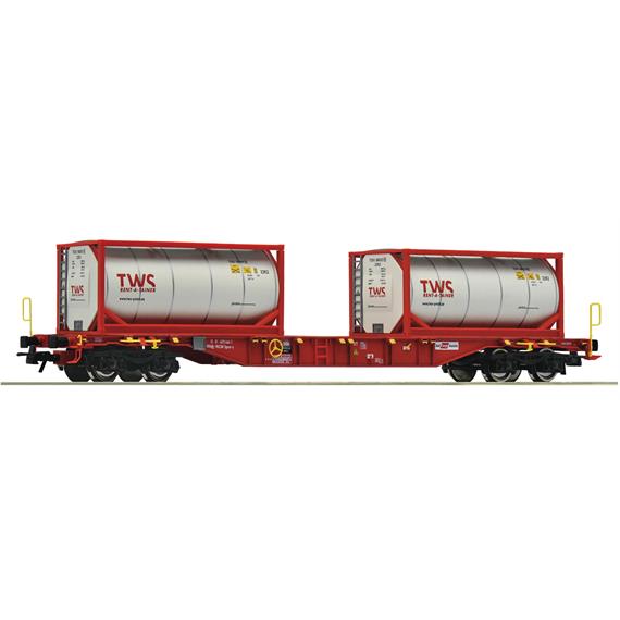 Roco 6600077 ÖBB Containertragwagen, Gattung Sgnss, TWS, Ep VI - H0 (1:87)