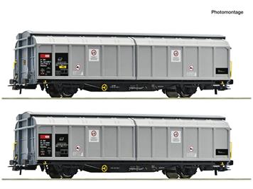 Roco 6600110 2-tlg. Set: Schiebewandwagen, SBB Cargo - H0 (1:87)