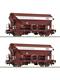 Roco 6600124 2-tlg. Set: Schwenkdachwagen, DB, "Südzucker" - H0 (1:87)
