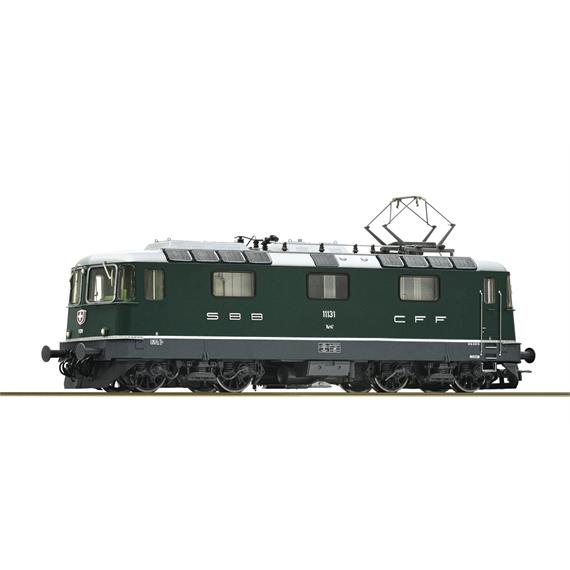 Roco 7500027 Elektrolokomotive Re 4/4 II 11131 grün, SBB, DC 2L analog - H0 (1:87)