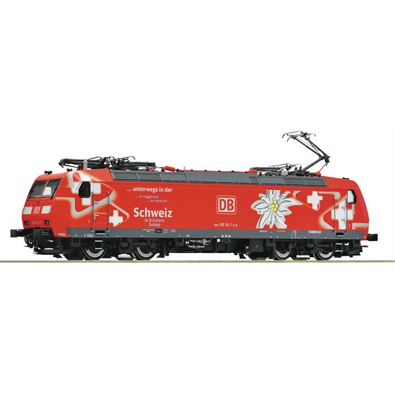 Roco 7510129 E-Lok 185 142-7, DB AG, "Edelweiß", DC 2L, digital/Sound - H0 (1:87)