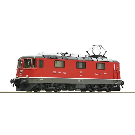 Roco 7510138 SBB E-Lok Re 4/4 11127, rot, DC 2L, digital DCC/MM mit Sound - H0 (1:87)