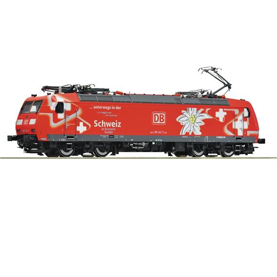 Roco 7520129 E-Lok 185 142-7, DB AG, "Edelweiß", AC 3L, digital/Sound - H0 (1:87)