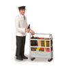 Scenecraft by Bachmann 185 Bahnpersonal mit Servicewagen G