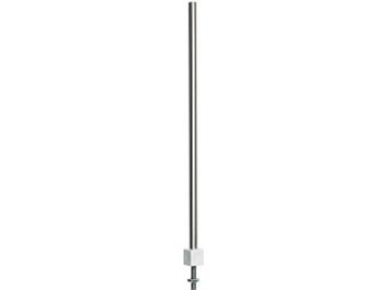 Sommerfeld 318 H-Profil-Mast aus Neusilber, 130 mm - H0/H0m (1:87)