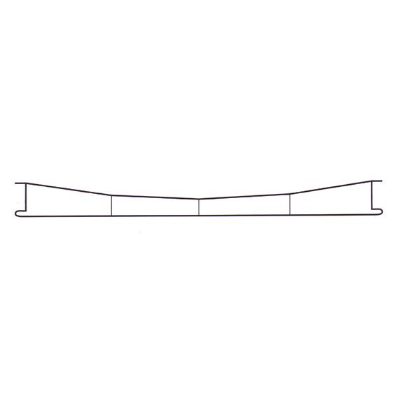 Sommerfeldt 160 Fahrdraht verkupfert 0,7 x 500 mm, 5 Stück - H0 (1:87)