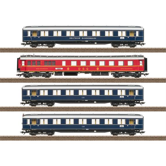 TRIX 23233 Wagen-Set F41 "Senator" 4-teilig - H0 (1:87)