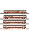 TRIX 23690 SBB 4er Personenwagen-Set Swiss Express, DC 2L - H0 (1:87)