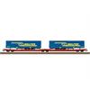 TRIX 24470 Doppel-Taschenwagen Sdggmrss 738 "LKW Walter" - H0 (1:87)