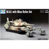 Trumpeter 07278 M1A1 with Mine Roller Set