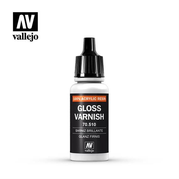 Vallejo 70.510 Model Air 17ml, GLOSS VARNISH