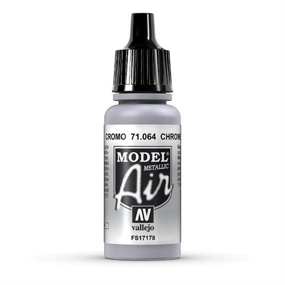 Vallejo 71.064 Model Air 17ml, CHROME