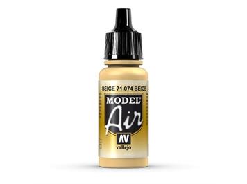 Vallejo 71.074 Model Air 17ml, BEIGE