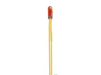 Viessmann 3502 Glühlampen rot T3/4, Ø 2,3 mm, 12 V, 50 mA, 2 Kabel, 2 Stück