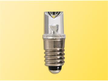 Viessmann 6019 LED-Leuchte weiß mit Gewindefassung E 5,5, 5 Stück