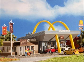 Vollmer 43635 Mc Donald's mit Mc Café HO