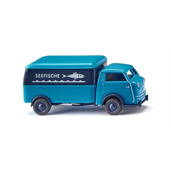 Wiking 033506 Tempo Matador Kastenwagen "Seefische" - H0 (1:87)