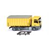 Wiking 067205 Abrollcontainer (MAN TGX Euro 6c/Meiller) - zinkgelb - H0 (1:87)