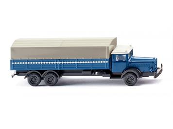 Wiking 094306 Pritschen-Lkw (MB L 10000) - azurblau - N (1:160)