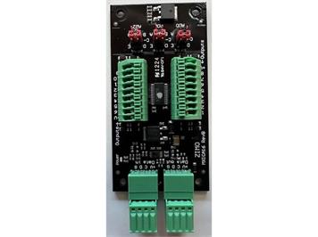 ZIMO ICA16KL STEIN88V-Anschlussplatine für Signal-Lichter, 16 Ausgänge, Schraubklemmen