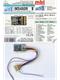 ZIMO MS480R Mini-Sound-Decoder DCC/mfx, 0,8 A, 6 Fu.-Ausgänge, 2 Logikpegel, 8pol.