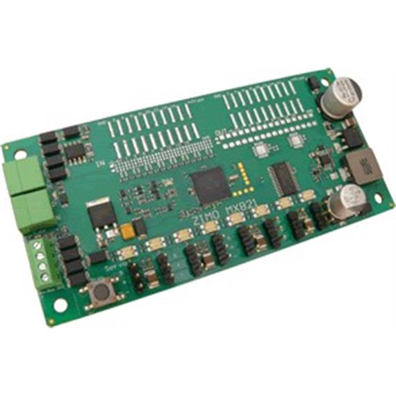 Zimo MX821S 8-fach Servo-Decoder für Weichen, Formsignale usw.