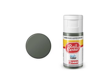 AMMO R-0013 Rail Center Hopper-Grün, matt, Acrylfarbe, 20 ml