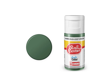 AMMO R-0014 Rail Center Tiefgrün, matt, Acrylfarbe, 20 ml