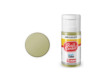 AMMO R-0028 Rail Center Wildledergrau, matt, Acrylfarbe, 20 ml