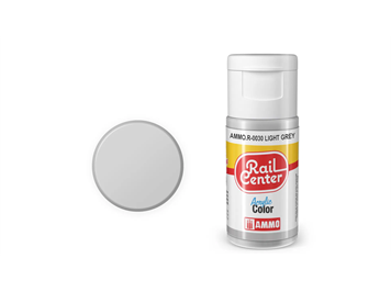 AMMO R-0030 Rail Center Hellgrau, matt, Acrylfarbe, 20 ml