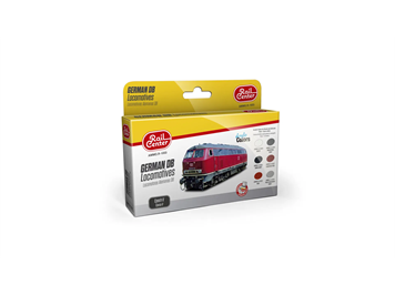 AMMO R-1003 Rail Center Deutsche DB-Lokomotiven, Epoche V, Farb-Set