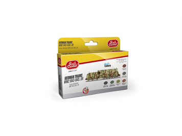 AMMO R-1017 Rail Center Deutsche Züge DR, 2. WK 1943-1945, Farb-Set