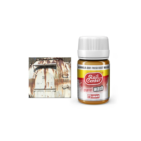 AMMO R-2001 Rail Center Frischer Rost, Wash, 35 ml