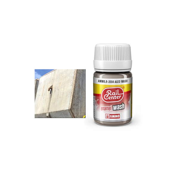AMMO R-2004 Rail Center Verwittert, Wash, 35 ml