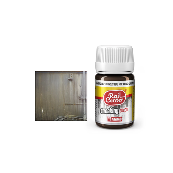 AMMO R-2103 Rail Center Industrieschmutzstreifen, Effekt, 35 ml