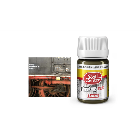AMMO R-2105 Rail Center Mechanische Streifen, Effekt, 35 ml