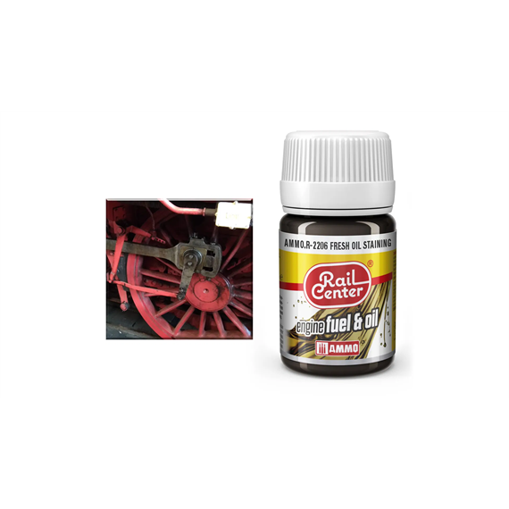 AMMO R-2206 Rail Center Frische Ölverfärbungen, Effekt, 35 ml