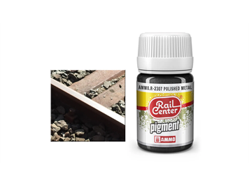 AMMO R-2307 Rail Center Poliertes Metall, Pigmente, 35 ml