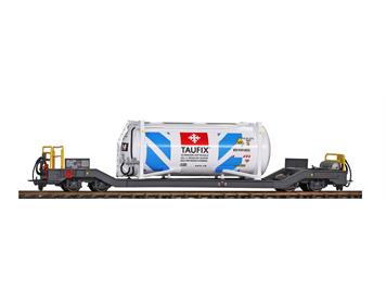 Bemo 2289 141 RhB Sb-v 7721 Tragwagen mit Streusalz-Container "Taufix" - H0m (1:87)