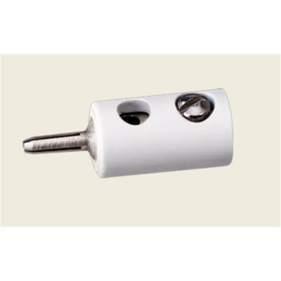 Brawa 3059 Stecker rund 2,5 mm weiss (10 Stück)