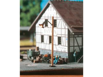 BRAWA 84061 LED Holzmastleuchte Stecksockel - H0 (1:87)