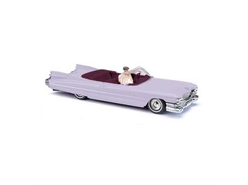 Busch 45135 Cadillac Eldorado, Cabrio offen mit Fahrer und Beifahrerin - H0 (1:87)