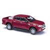 Busch 52843 Ford Ranger / Hardtop, weinrot mit Alukiste - H0 (1:87)