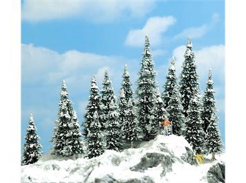 Busch 6466 20 Schneetannen, ca. 60 - 135 mm hoch